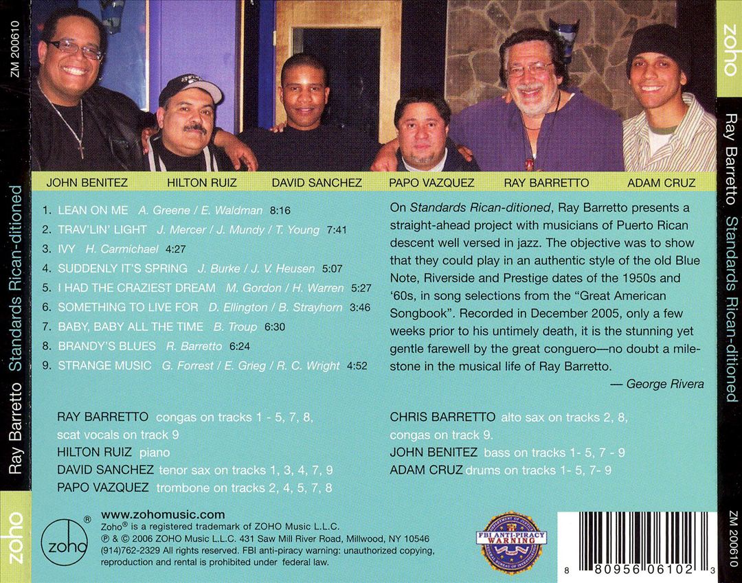 Standards Rican-ditioned cover art