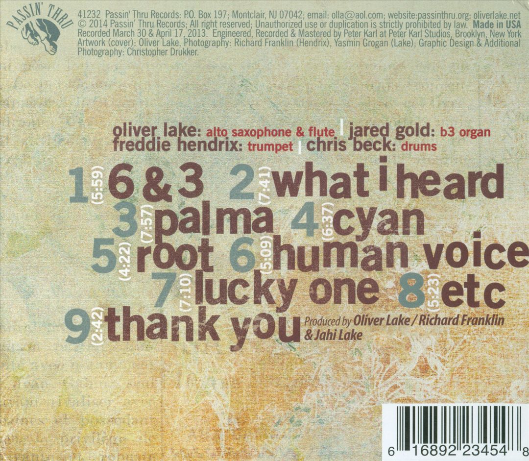 What I Heard cover art