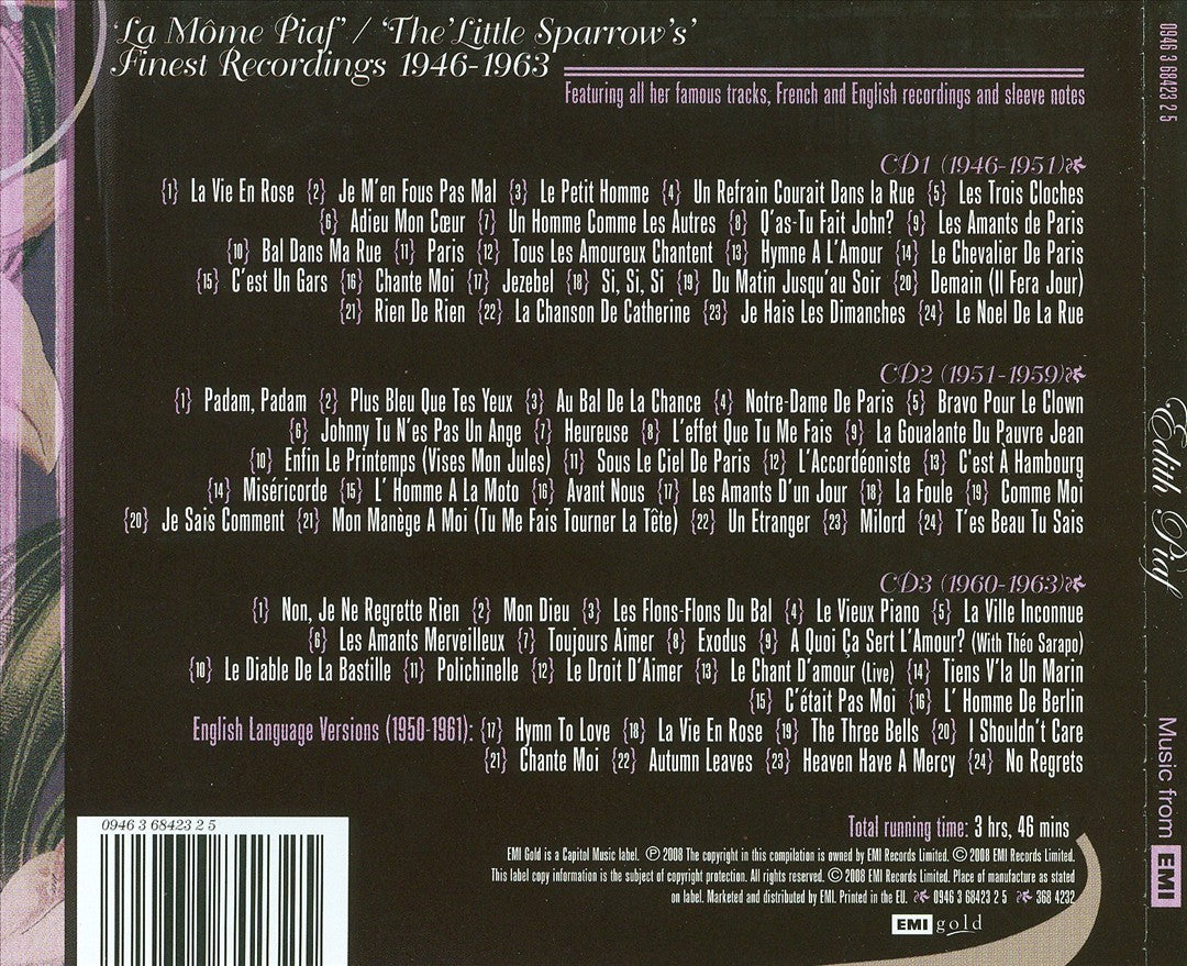 Best of Edith Piaf [EMI] cover art