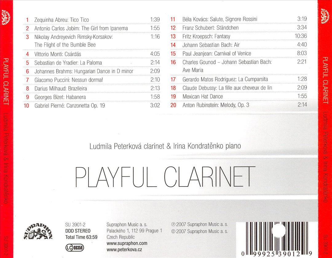 Playful Clarinet cover art