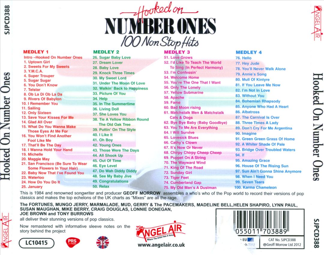 Hooked on Number Ones: 100 Non Stop Hits cover art