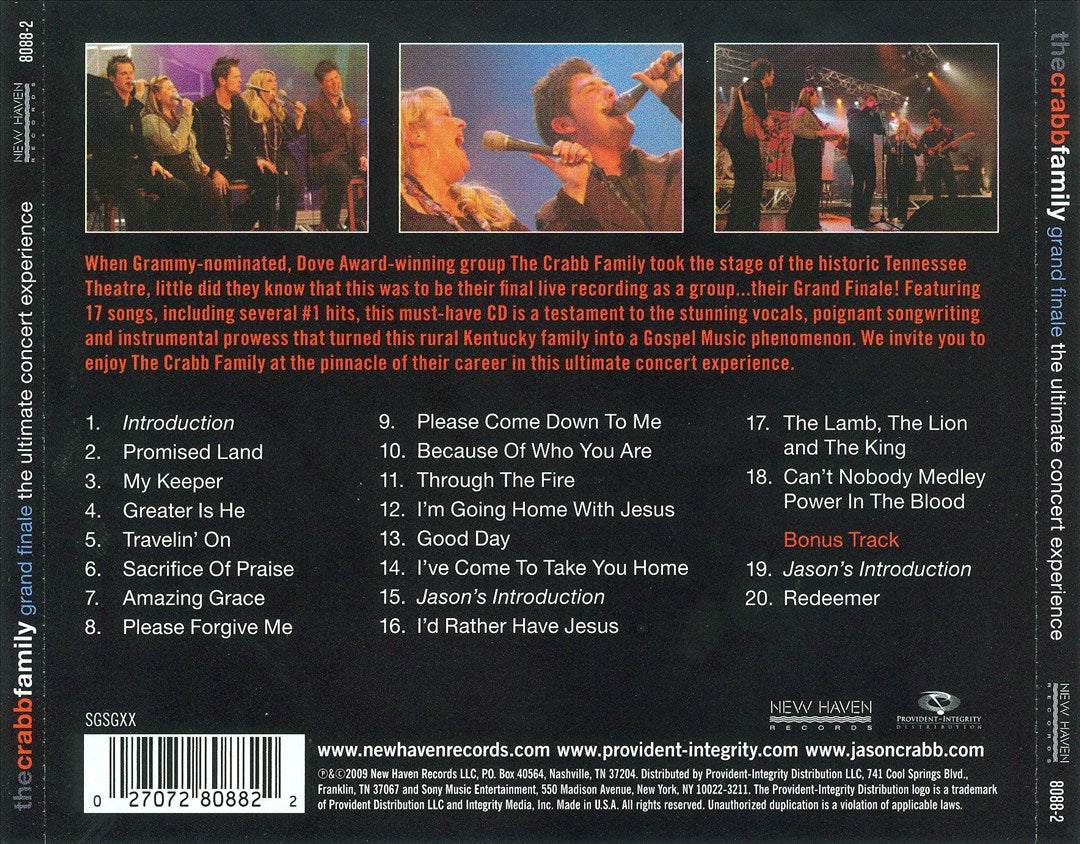 Grand Finale: The Ultimate Concert Experience cover art