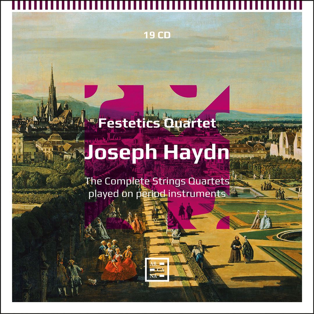 Joseph Haydn: The Complete Strings Quartets played on period instruments cover art