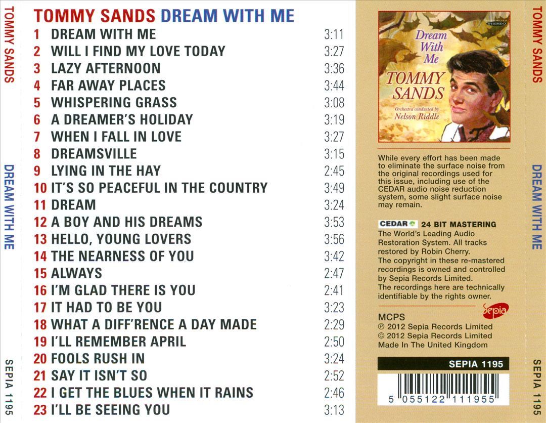 Dream with Me cover art