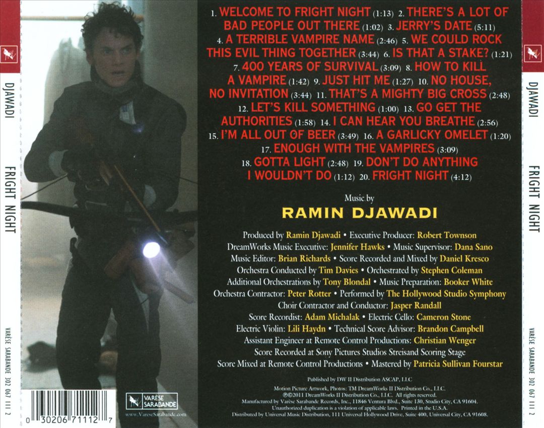 Fright Night [Original Score] cover art