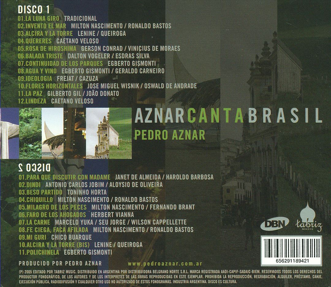 Aznar Canta a Brasil cover art