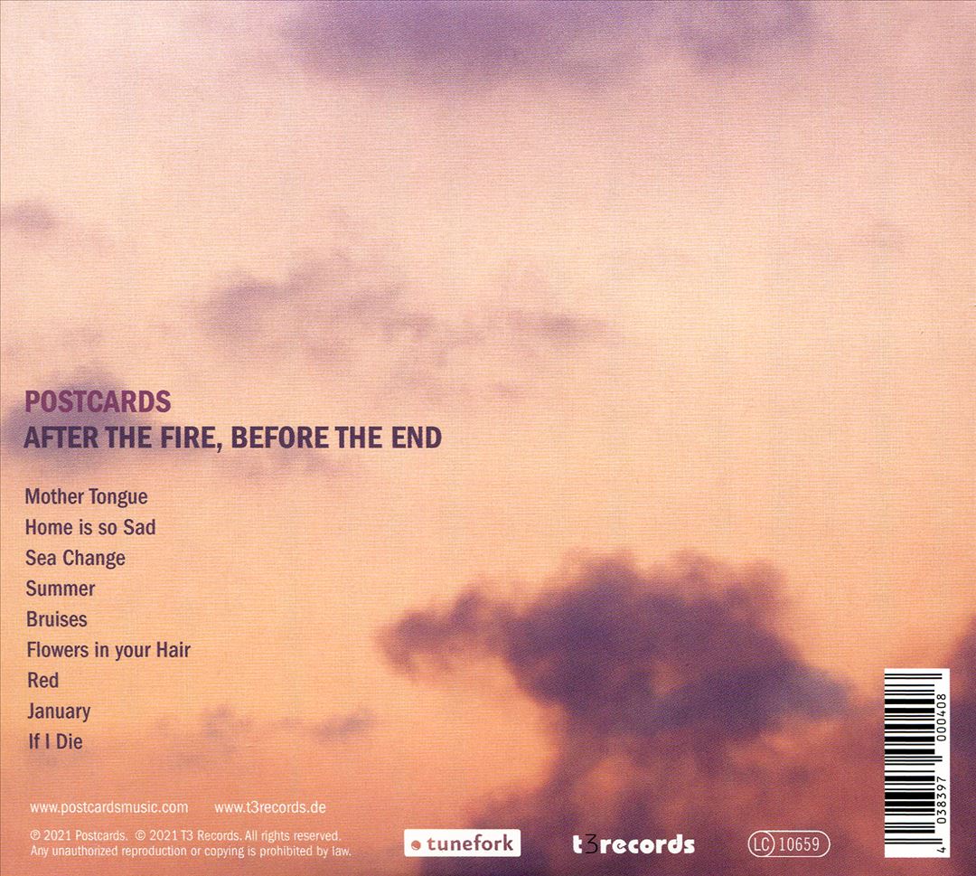 After the Fire, Before the End cover art