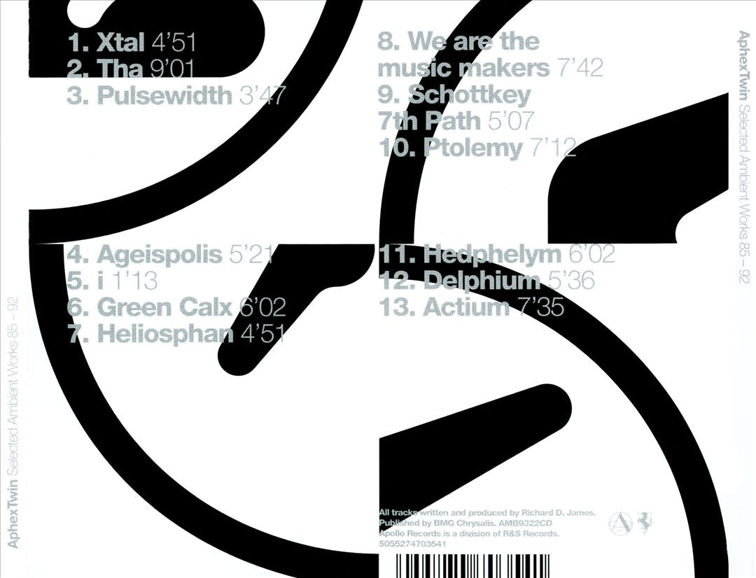 Selected Ambient Works 85-92 cover art