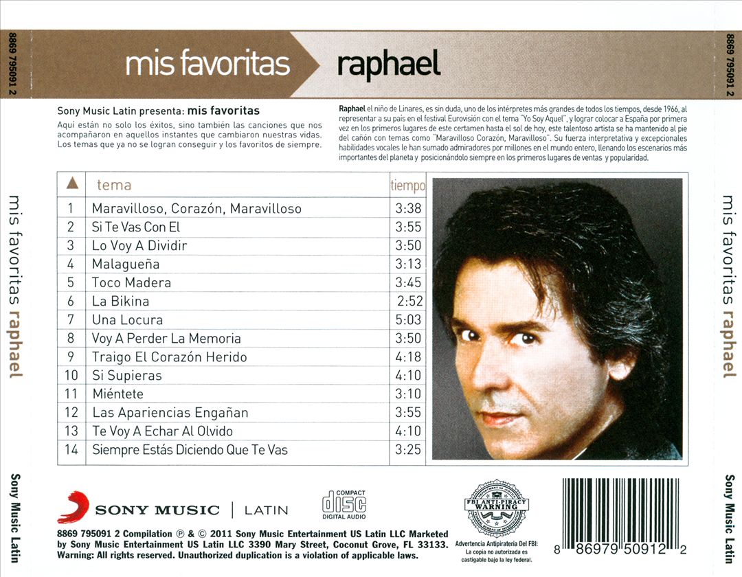 Mis Favoritas cover art