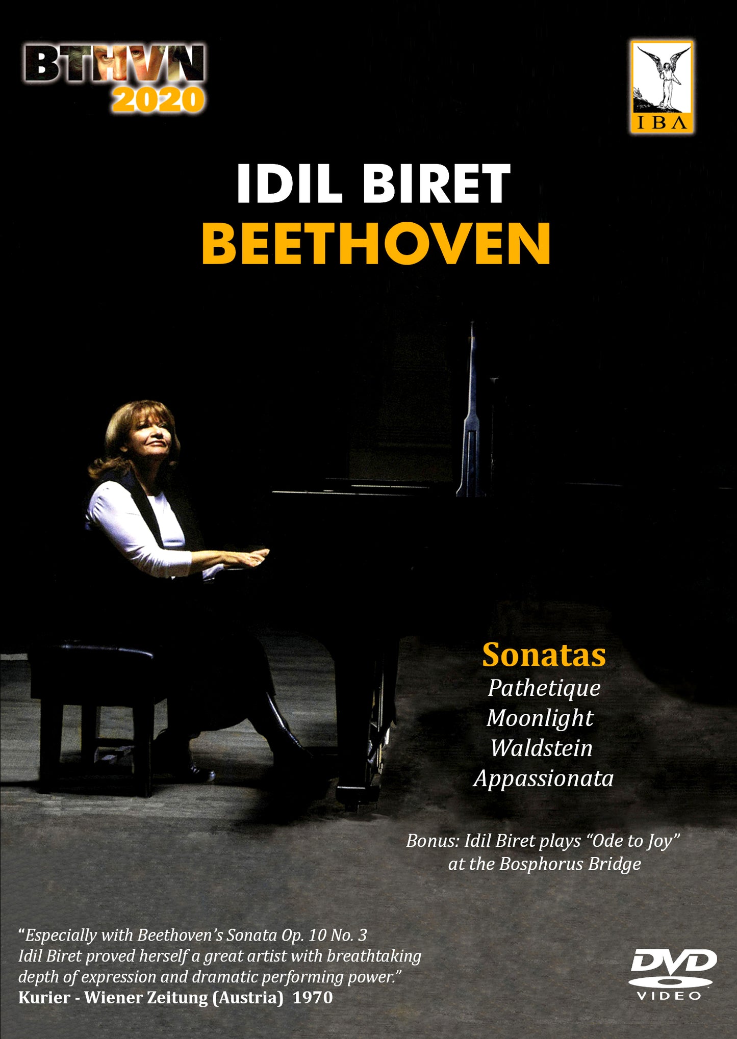 Beethoven: Sonatas - Pathétique, Moonlight, Waldstein, Appassionata [Video] cover art