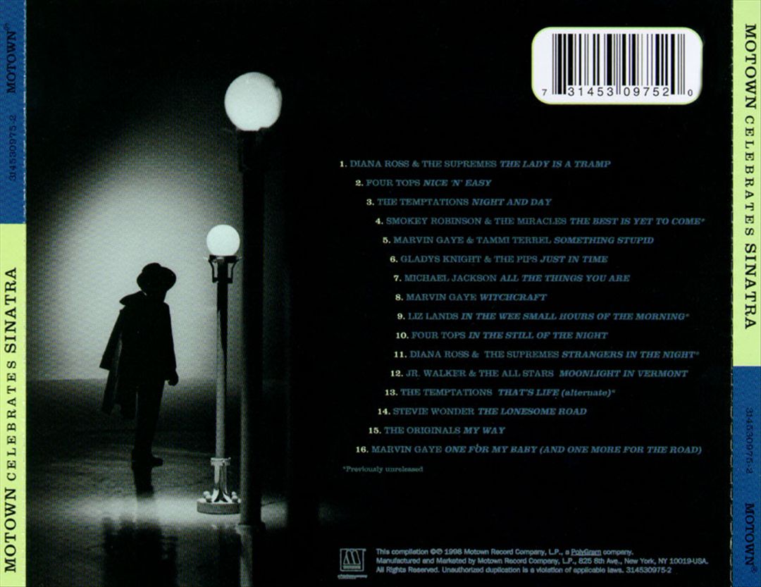 Motown Celebrates Sinatra cover art