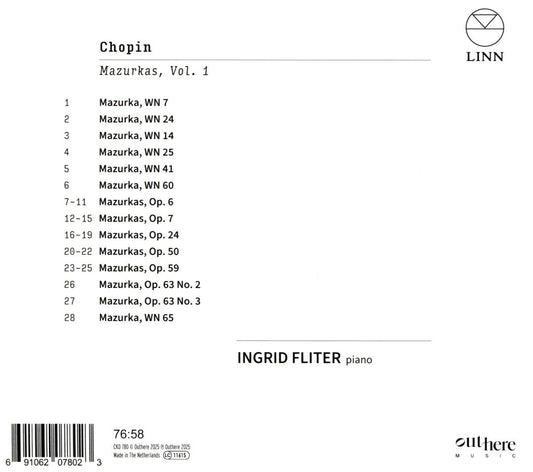 Chopin: Mazurkas, Vol. 1 cover art