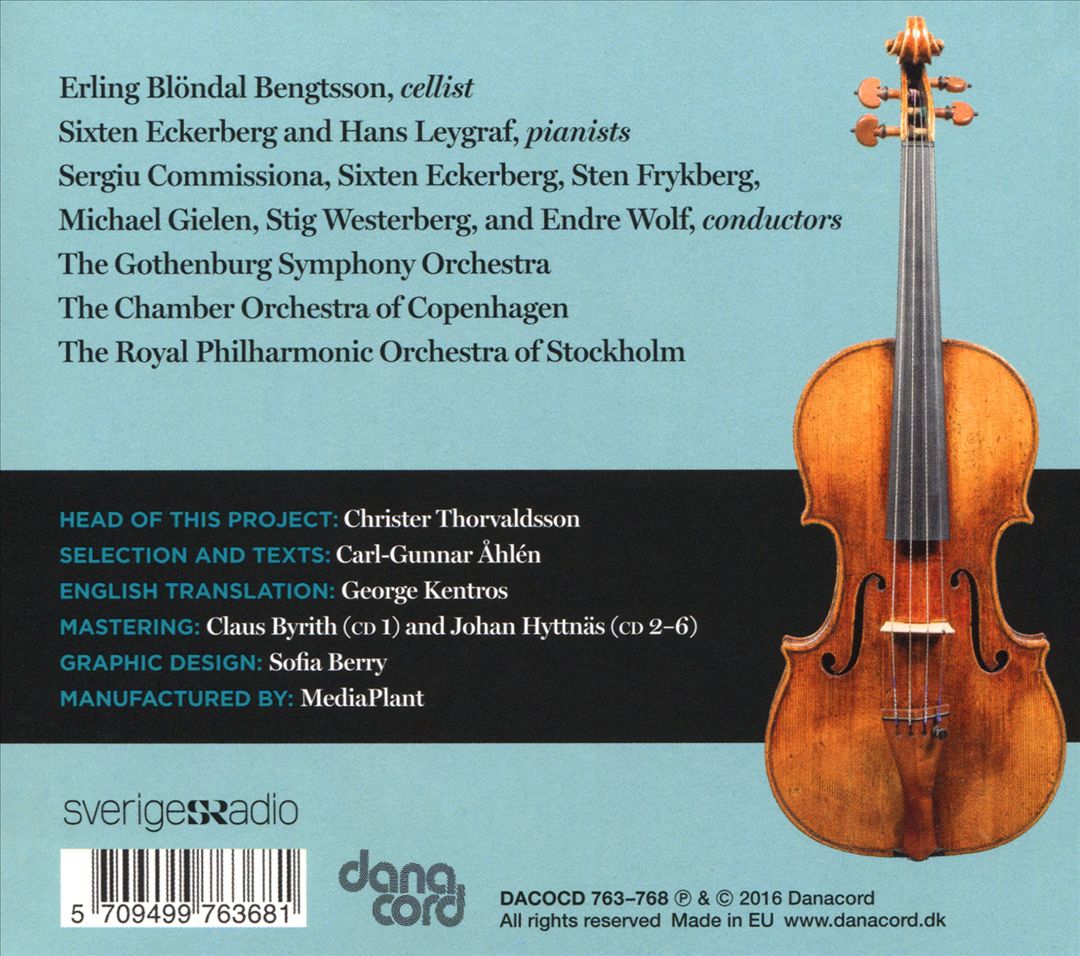 Great Violinist Endre Wolf, Vol. 2: Endre Wolf in Sweden cover art