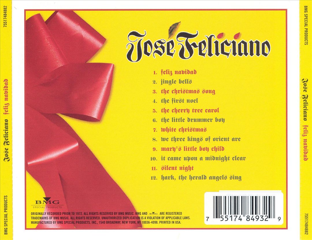 Feliz Navidad cover art