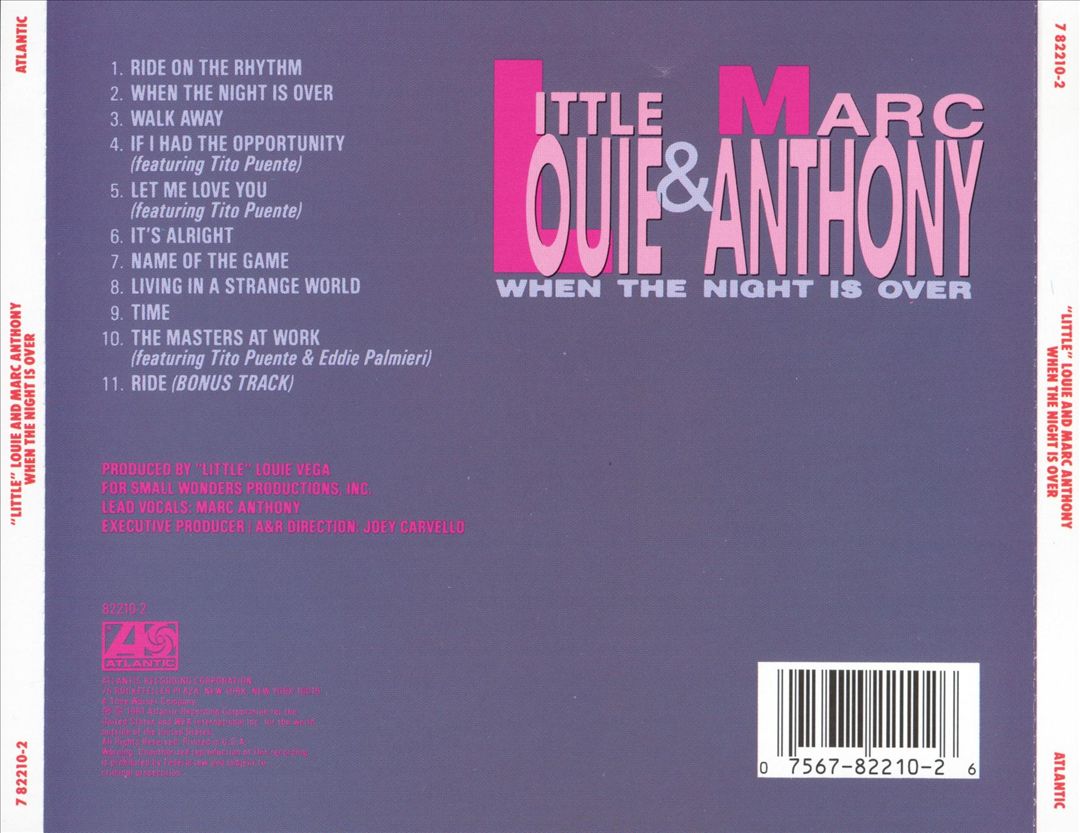 When the Night Is Over cover art