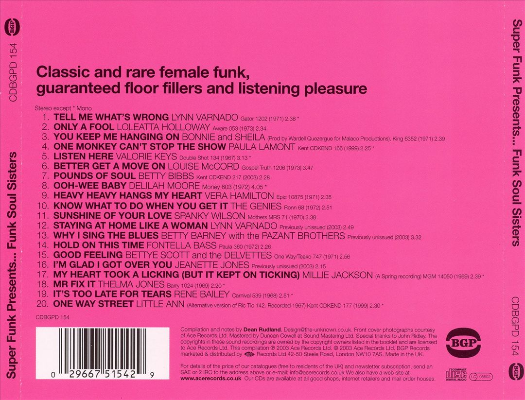 Funk Soul Sisters [BGP] cover art