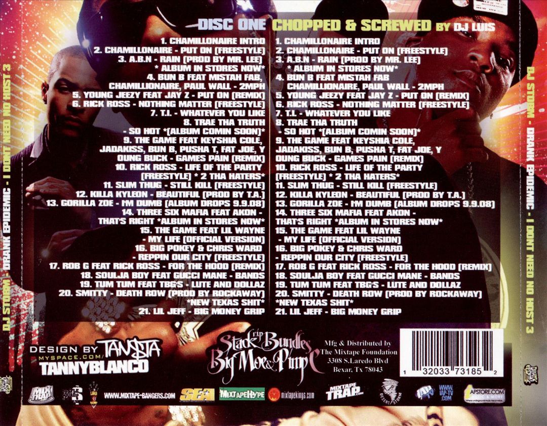 Drank Epidemic: I Don't Need No Host, Vol. 3 cover art