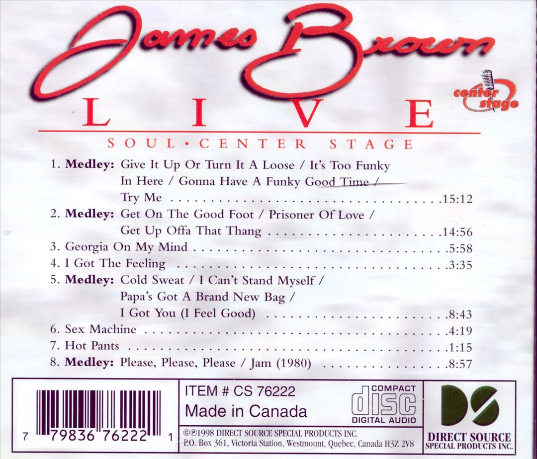 Center Stage: Live cover art