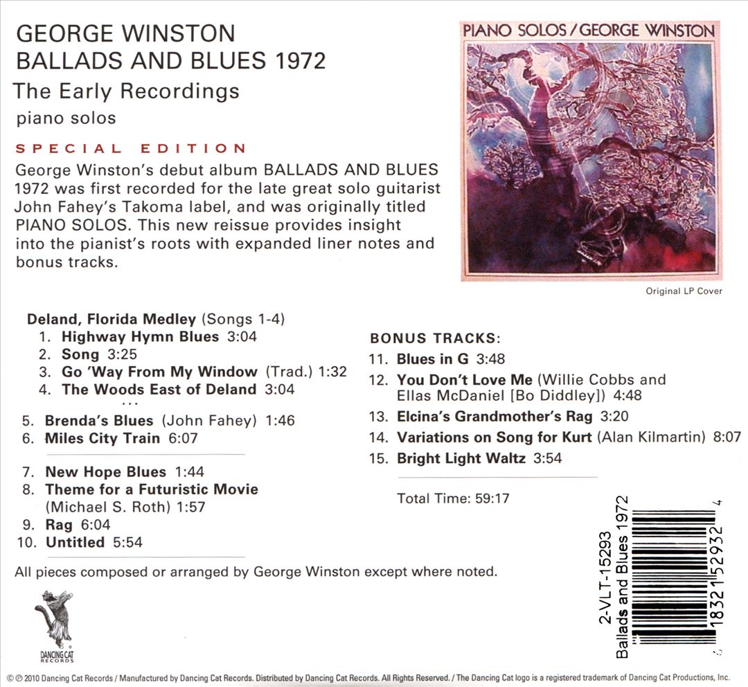 Ballads and Blues 1972 cover art