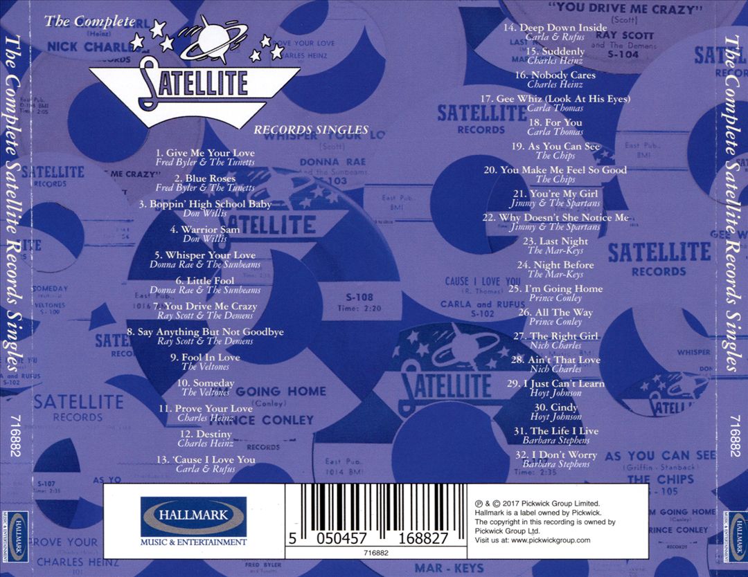 Complete Satellite Records Singles cover art