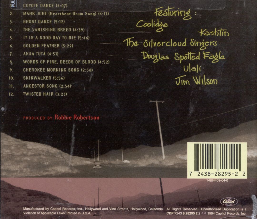 Music for The Native Americans cover art