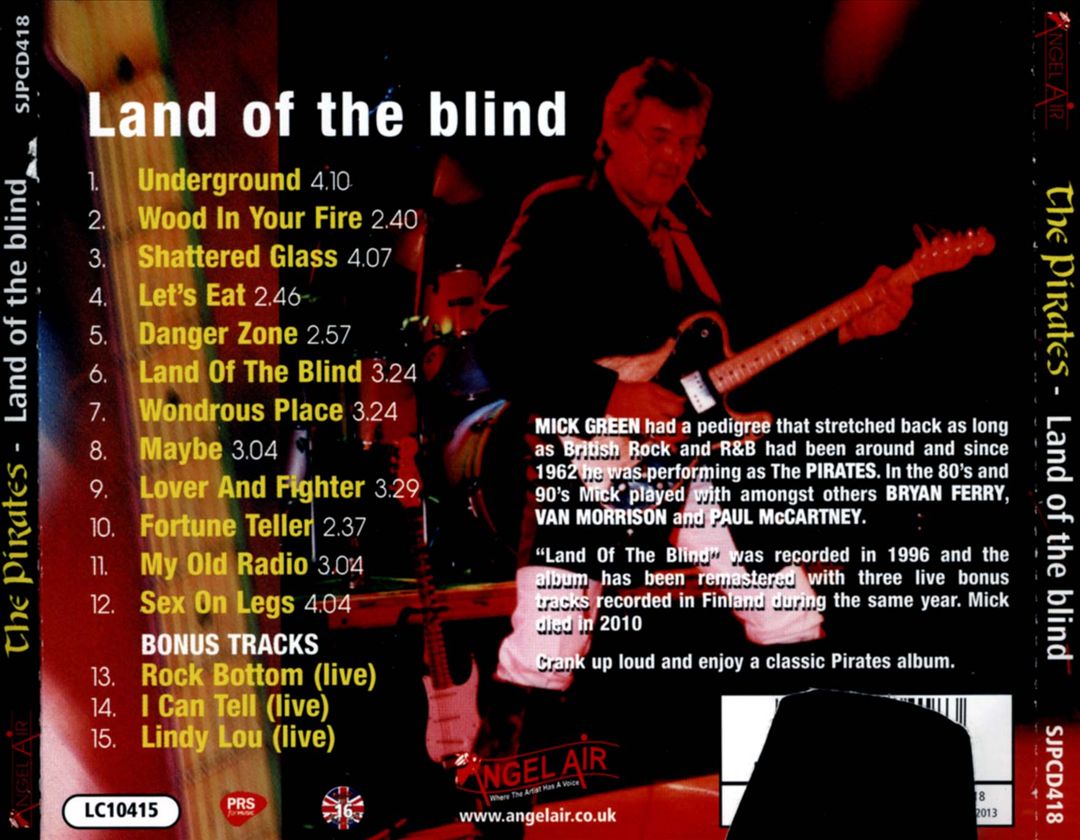 Land of the Blind cover art