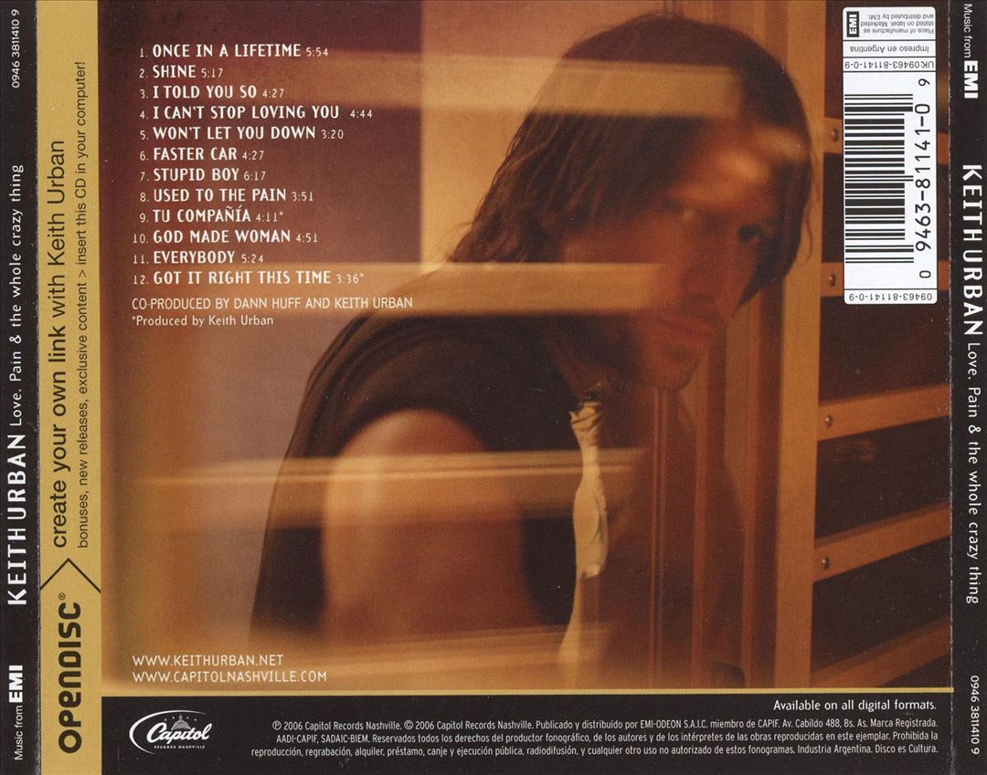 Love, Pain & the Whole Crazy Thing [German Import] cover art