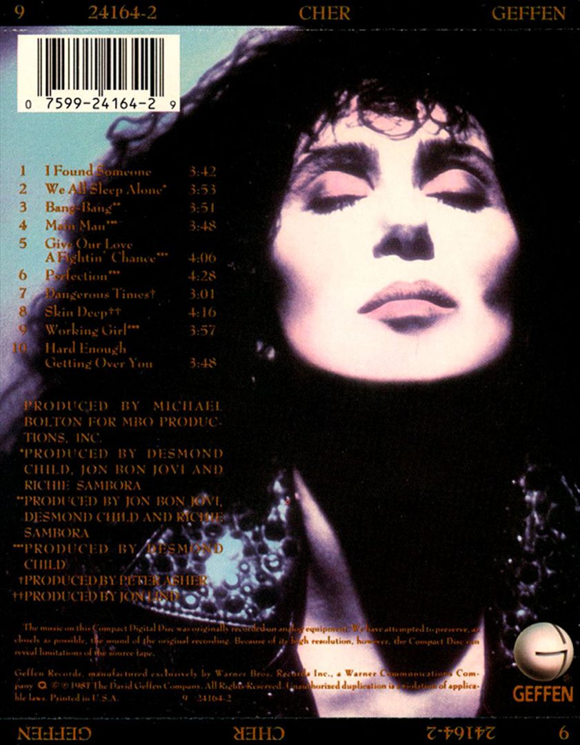 Cher [1987] cover art