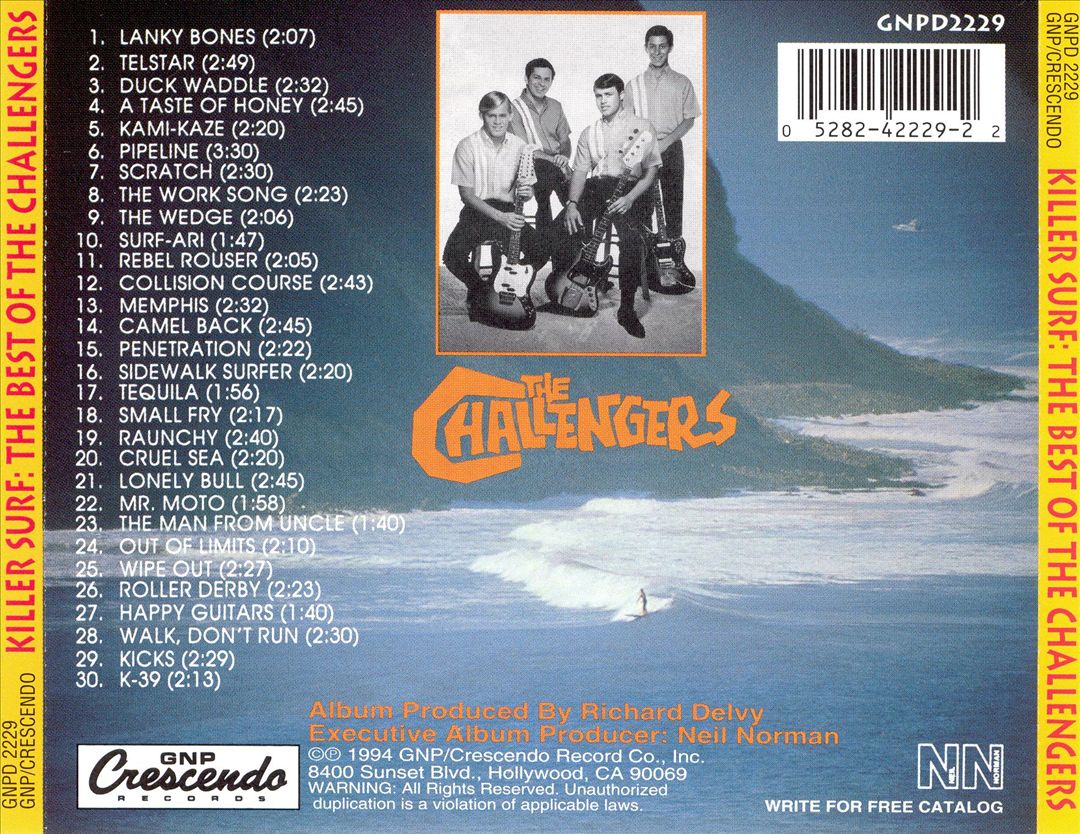 Killer Surf: The Best Of The Challengers cover art