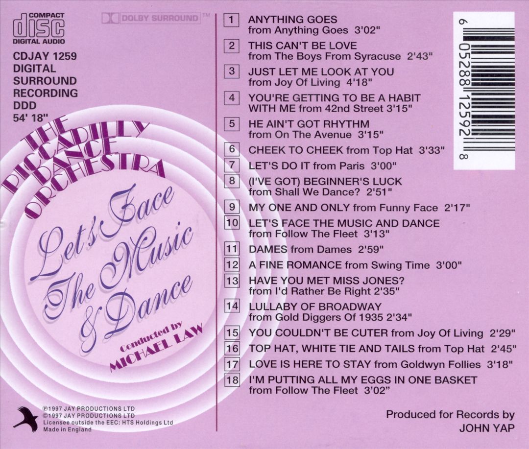 Let's Face the Music & Dance [Jay] cover art