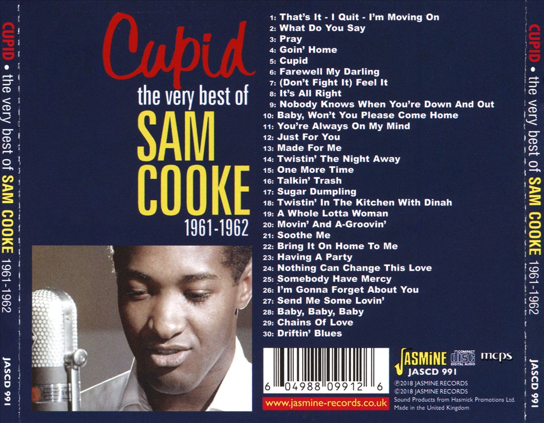 Cupid: The Very Best of Sam Cooke 1961-1962 cover art