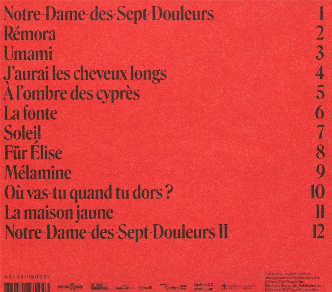 Notre-Dame-des-Sept-Douleurs cover art