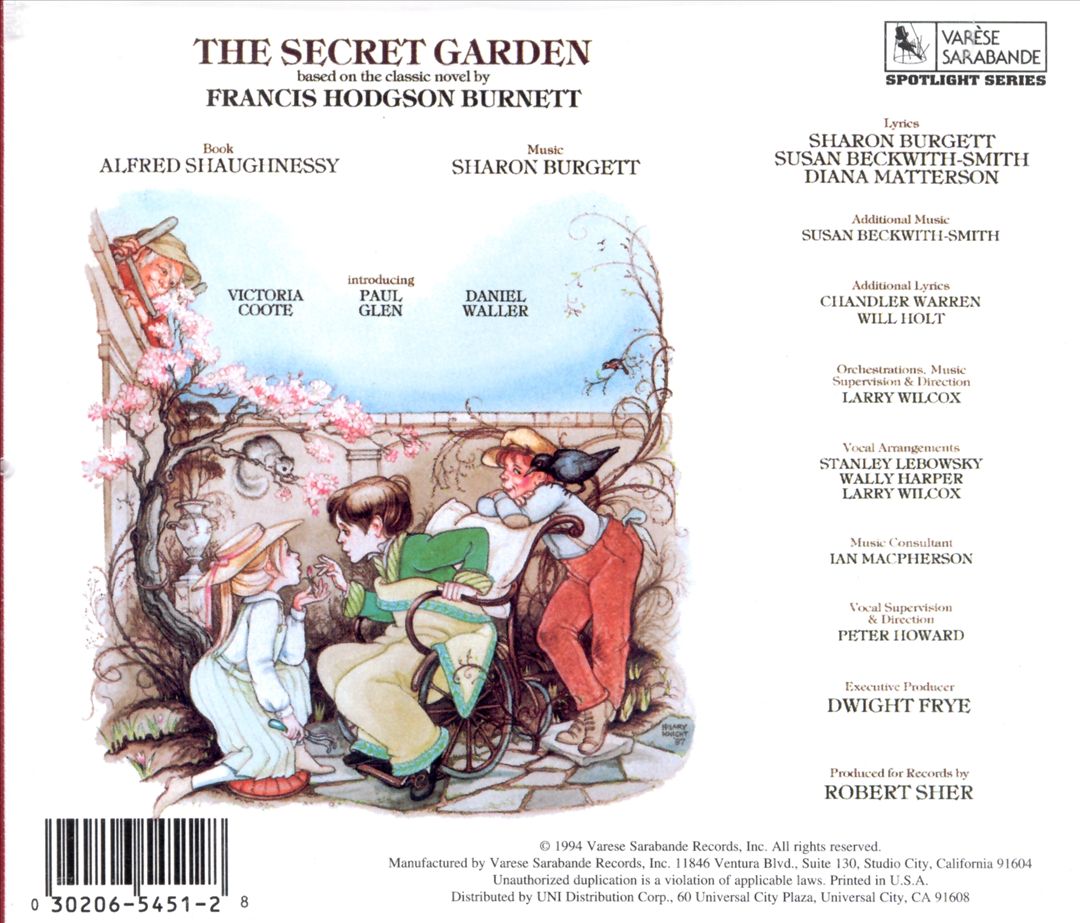Secret Garden [1988 Studio Cast] cover art