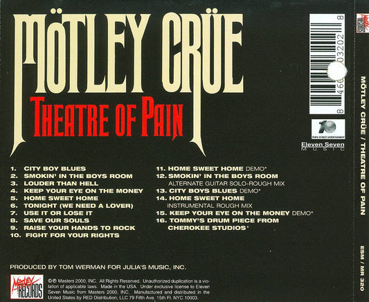 Theatre of Pain [Crücial Crüe Edition] cover art