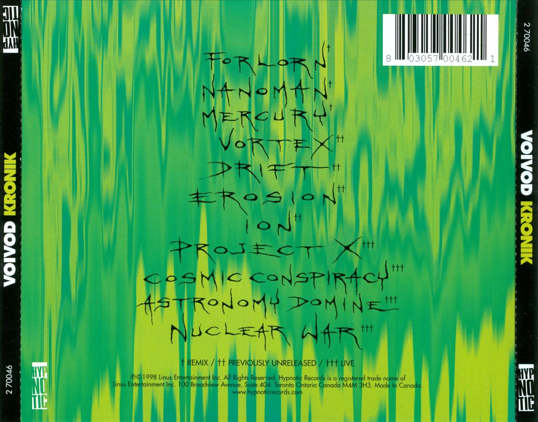 Kronik cover art