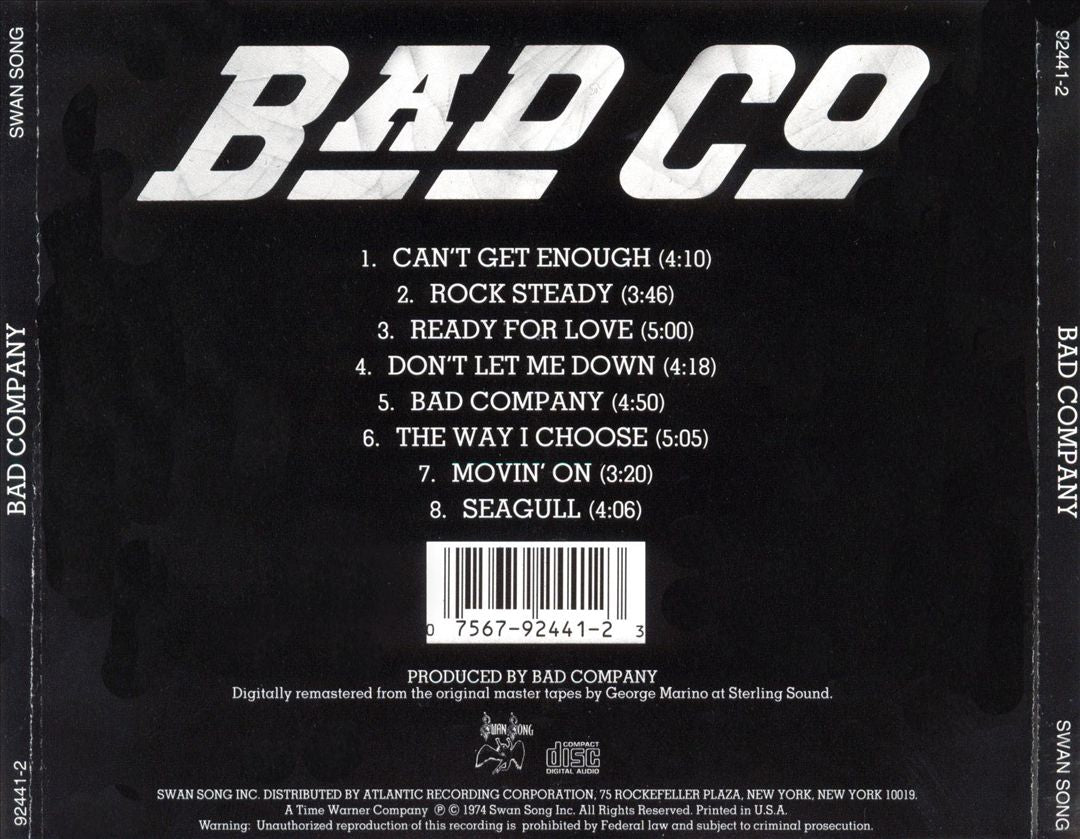 Bad Company cover art