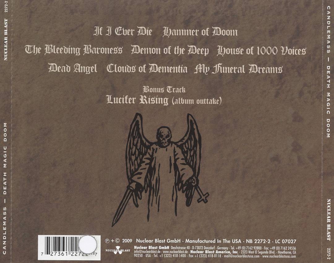 Death Magic Doom [Bonus DVD] cover art