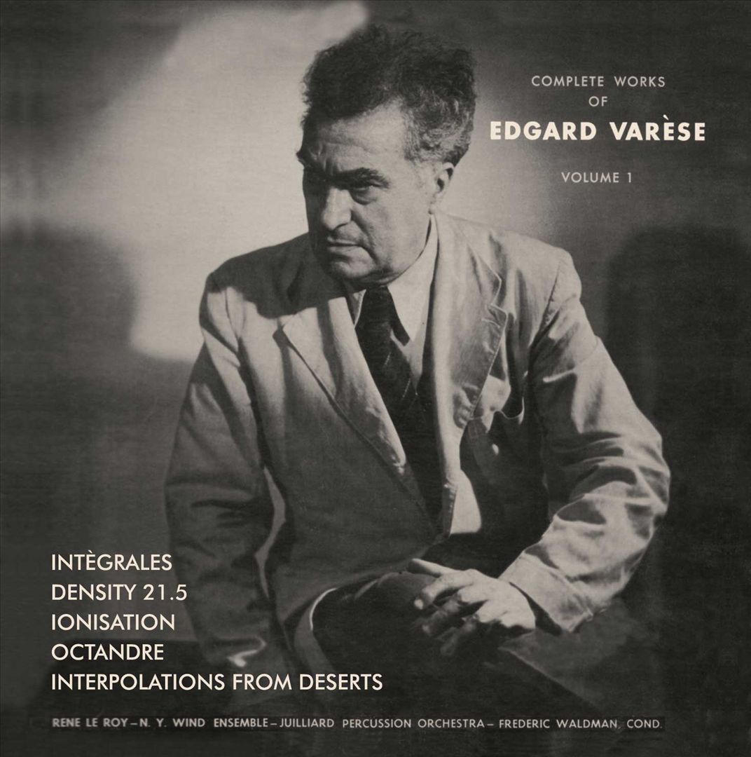 Complete Works of Edgard Varese Vol 1 cover art