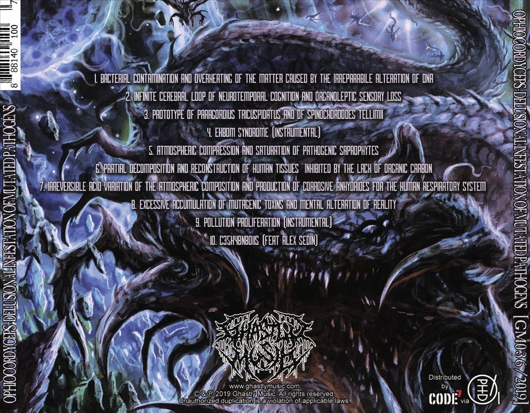 Delusional Infestation of Mutated Pathogens cover art