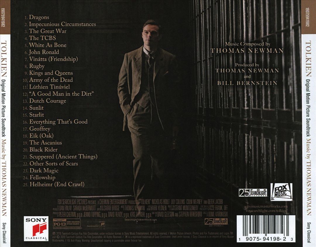 Tolkien [Original Motion Picture Soundtrack] cover art