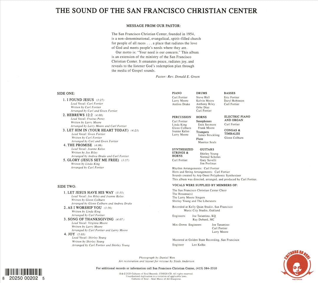 Sound of the San Francisco Christian Center cover art