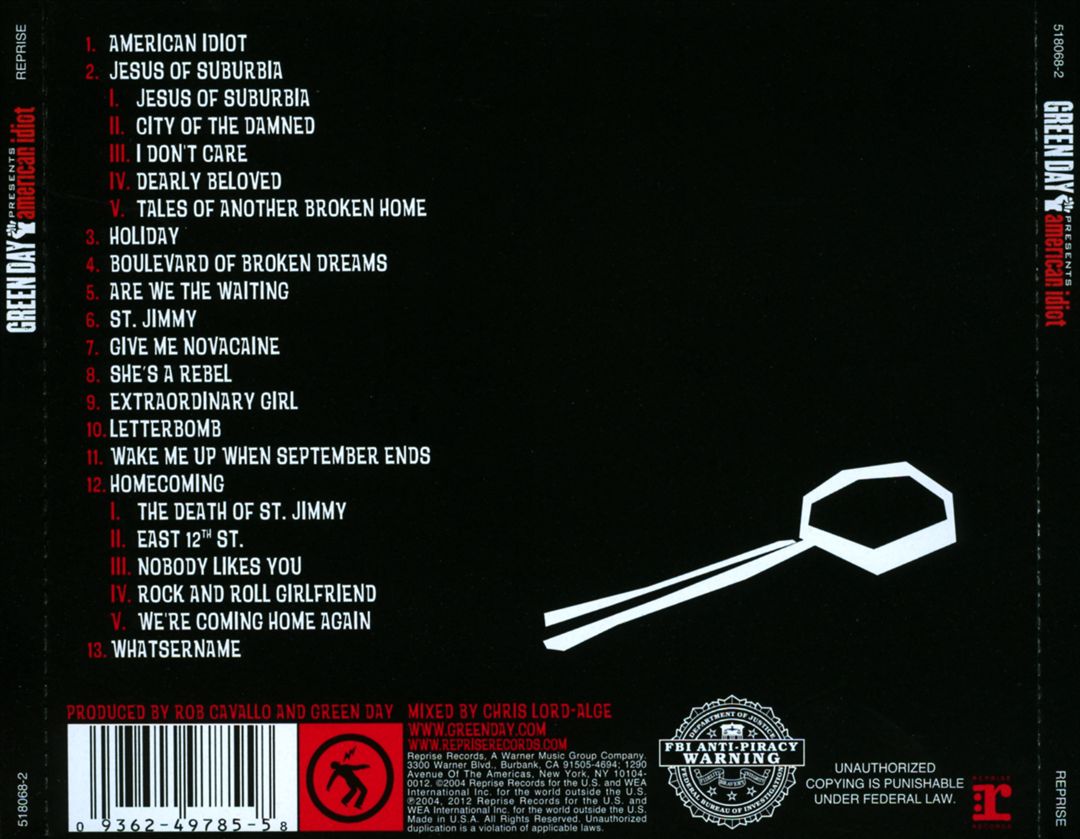 American Idiot [Clean] cover art
