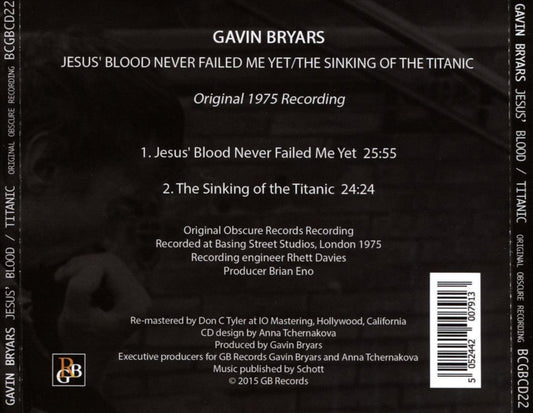 Jesus' Blood Never Failed Me Yet cover art
