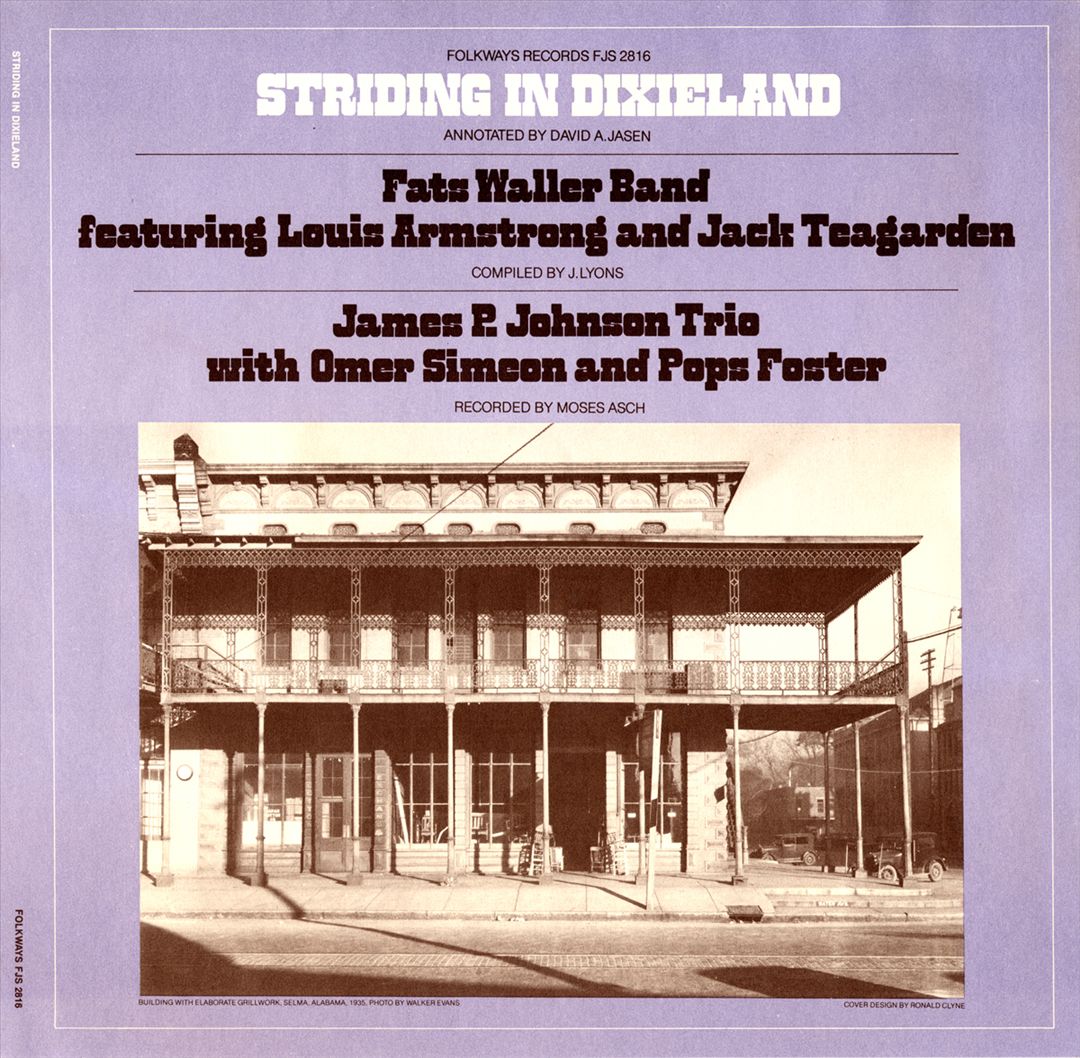Striding in Dixieland cover art