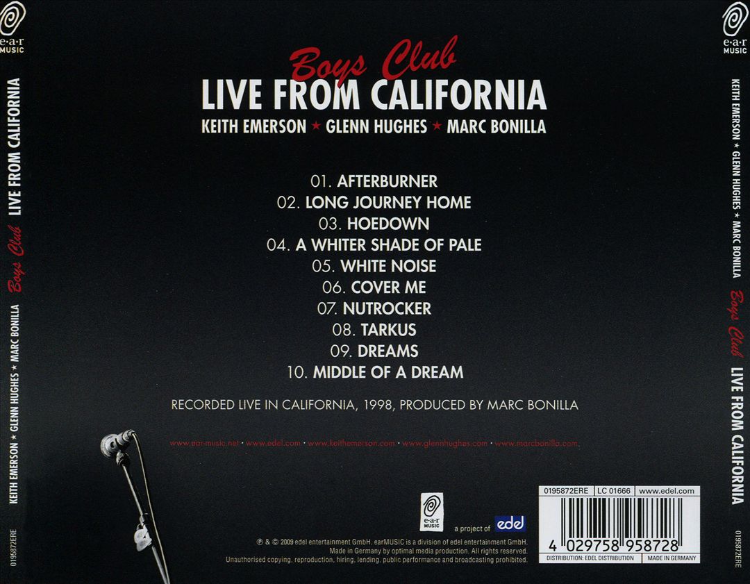 Boy's Club cover art