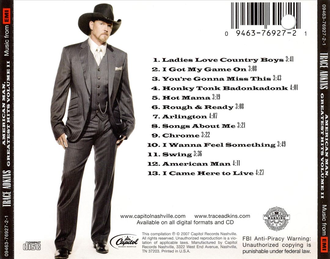 American Man: Greatest Hits, Vol. II cover art