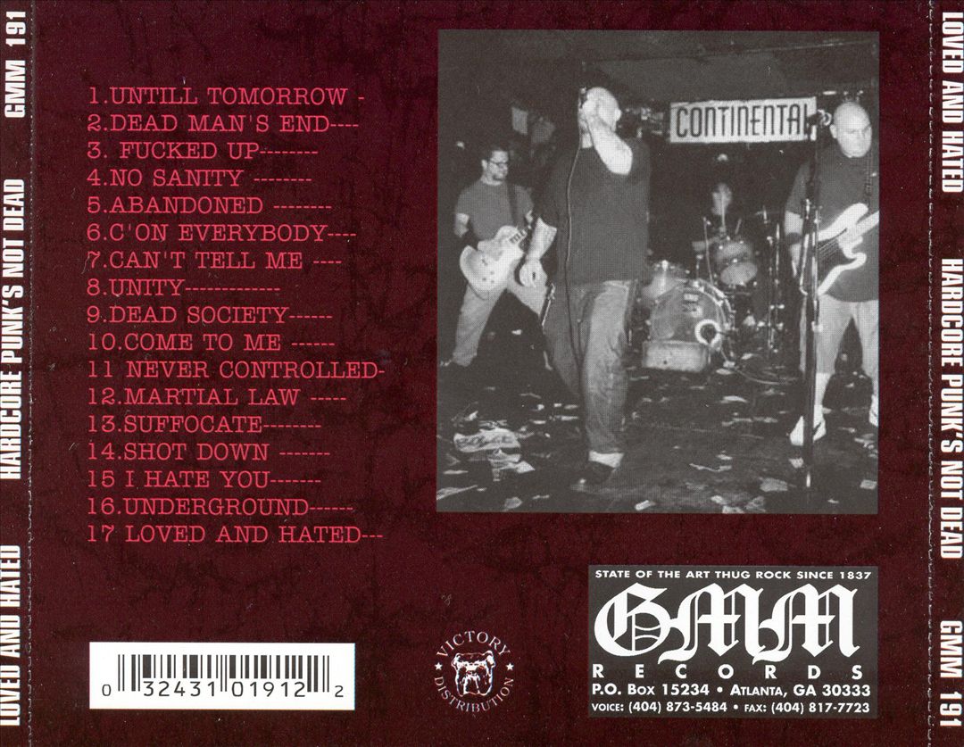 Hardcore Punk's Not Dead cover art