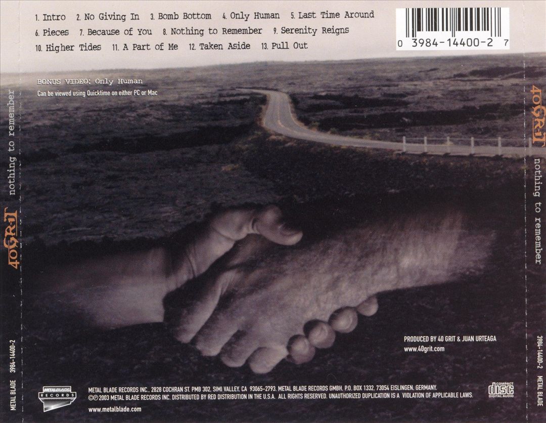 Nothing to Remember cover art