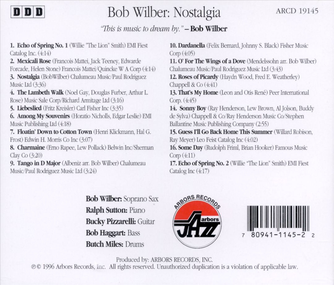 Nostalgia cover art