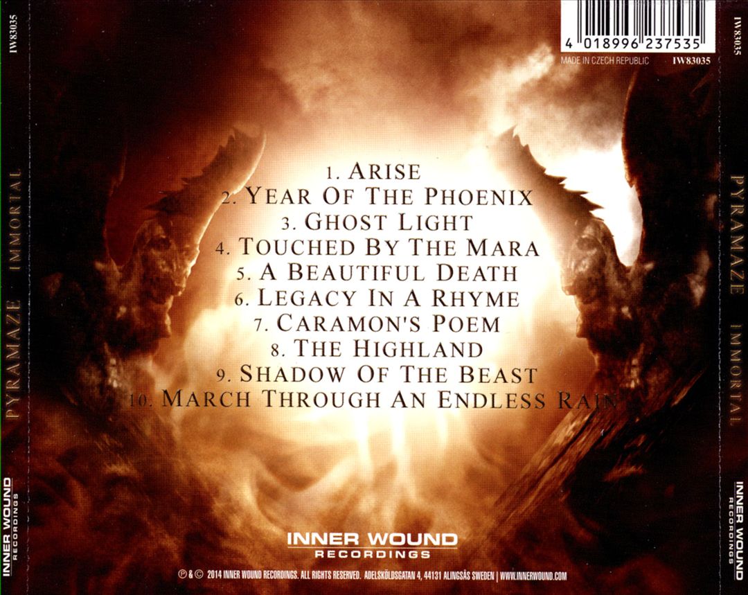 Immortal cover art
